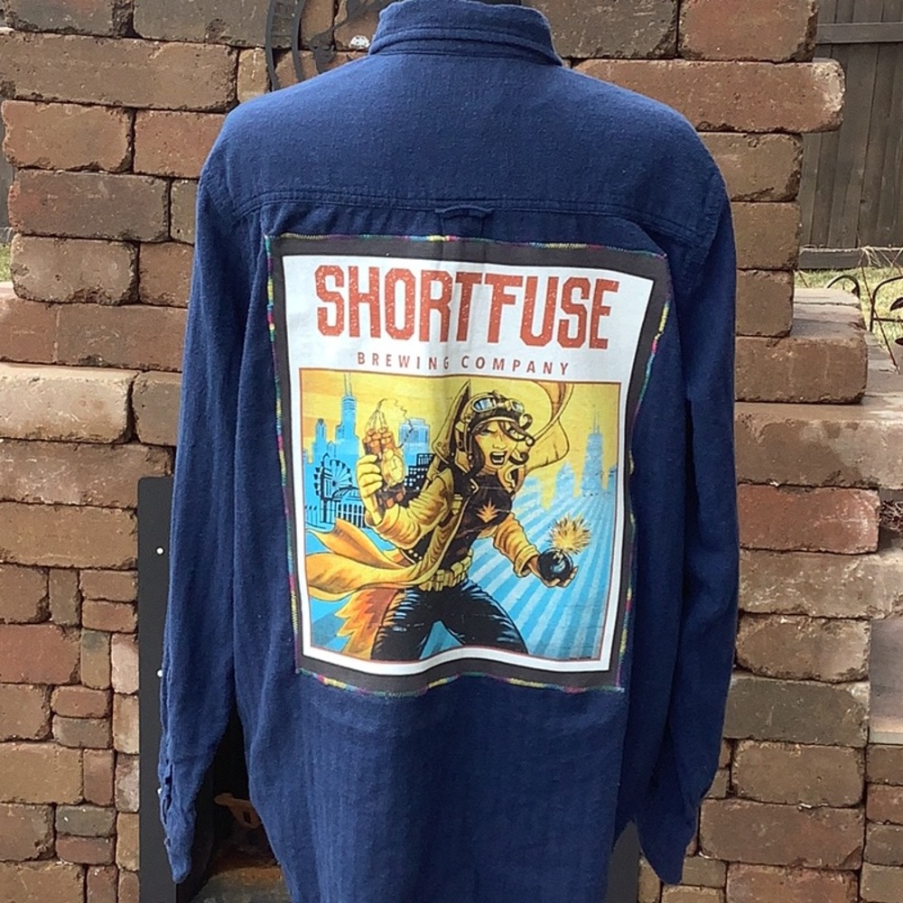EUC Woolrich Men’s X-Large Unisex Style Recycled Button Down Flannel.